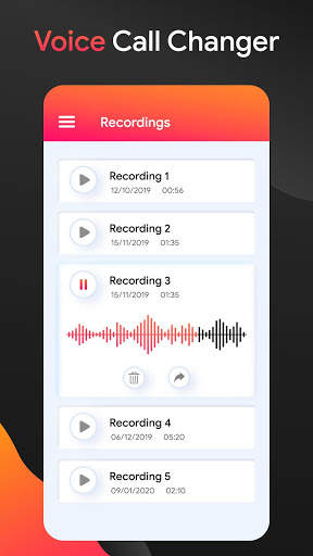 Voice Changer: Funny, Robot Sound Effect screenshot 2
