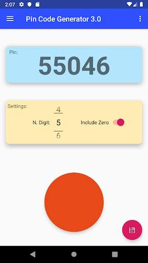 Pin Code Random Generator screenshot 3