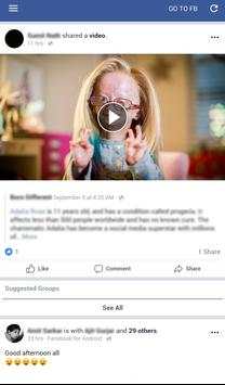 Video Downloader for Facebook app screenshot 1