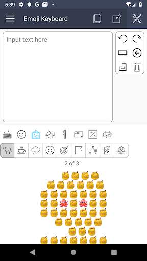 Emoij Keyboard for message, chat and social screenshot 3