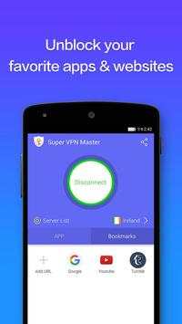 Super VPN Master-Free Proxy screenshot 4