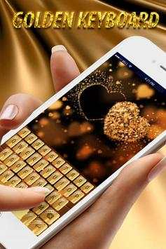Gold Keyboard Theme 2020 скриншот 6