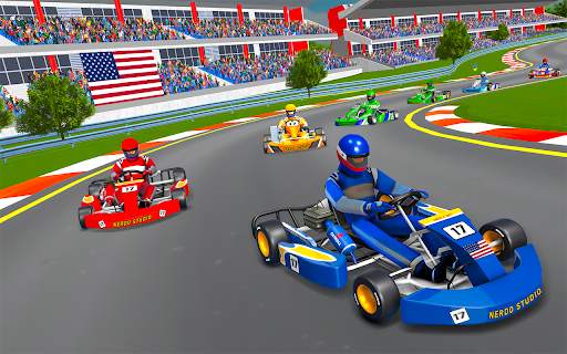 Go Kart Racing Games 3D Stunt screenshot 3