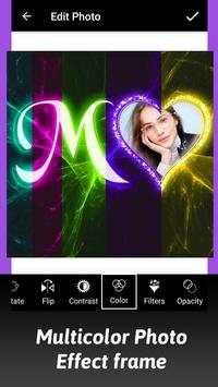 Lighting Text Photo Frame screenshot 2