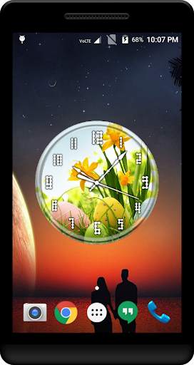 Easter Clock Live Wallpaper screenshot 3