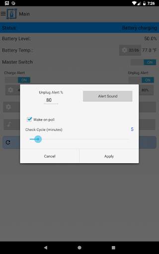 Battery Alert 40-80 Lite screenshot 12