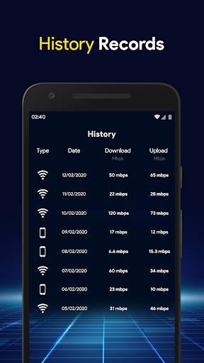 Internet Speed Meter-Speed Test 2 تصوير الشاشة