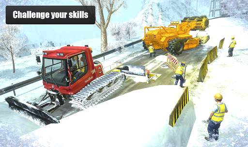 Snow Cutter Excavator Simulator 2020 screenshot 1