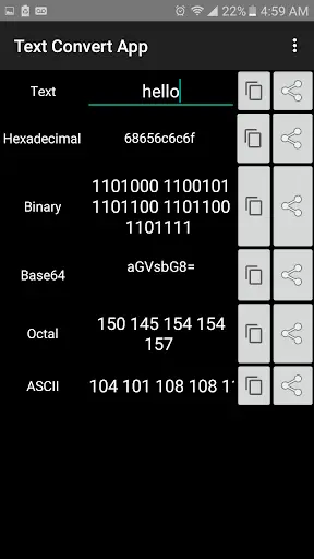 Text Convert App : Encode and decode text screenshot 2
