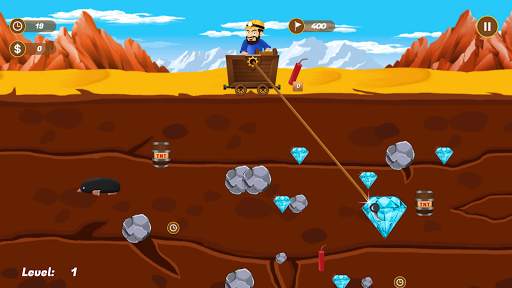 Diamond Miner - Funny Game screenshot 2