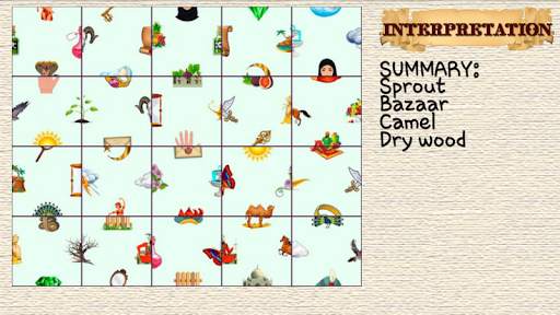 Fortune telling solitaire screenshot 2