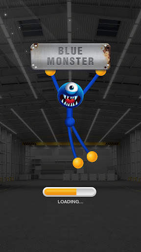 Blue Monster: Stretch Game screenshot 1