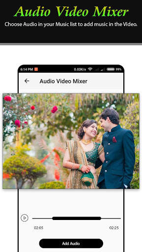 Audio Video Mixer - Add Audio to Video screenshot 2