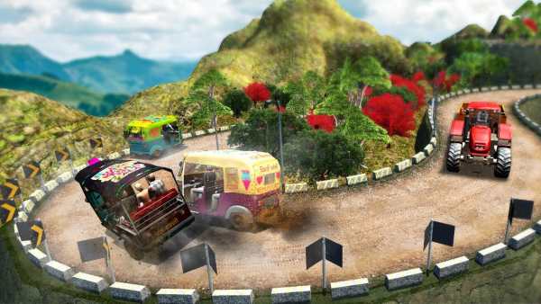 Uphill Tuk Tuk Rickshaw Driving screenshot 4