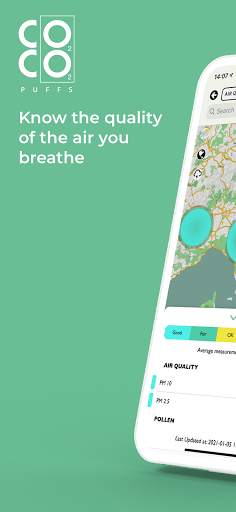 Air Quality - CO2CO2Puff screenshot 1