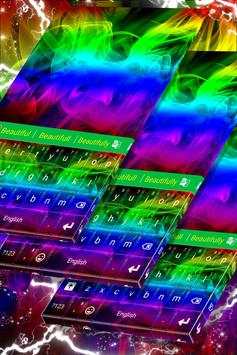 Abstract Colourful Keyboard screenshot 1