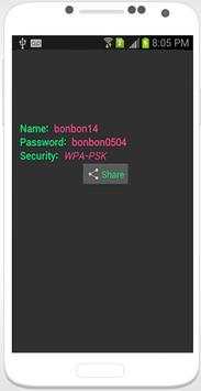 Wifi Password 1 تصوير الشاشة
