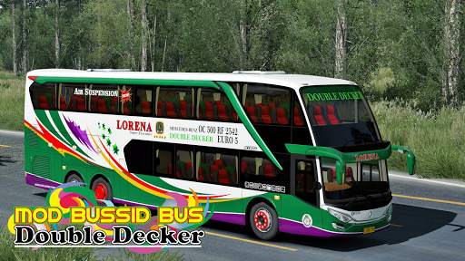 Mod BUSSID Double Decker screenshot 1