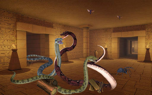 Angry Anaconda vs wild Snakes screenshot 1