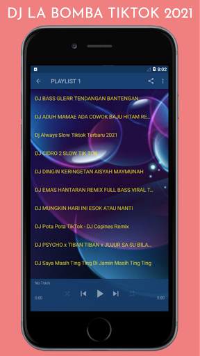 DJ LA BOMBA TIKTOK VIRAL TERBARU 2021 screenshot 6