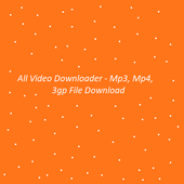 All Video Downloader - Mp3, Mp4, 3gp File Download आइकन
