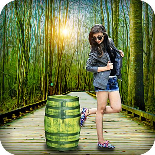 Nature Garden Waterfall Effect : photo lab-photo 5.0
