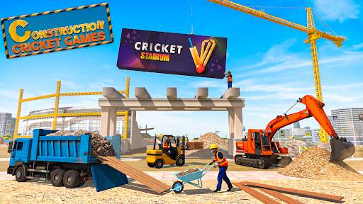 Construction 3D: Cricket Games screenshot 2