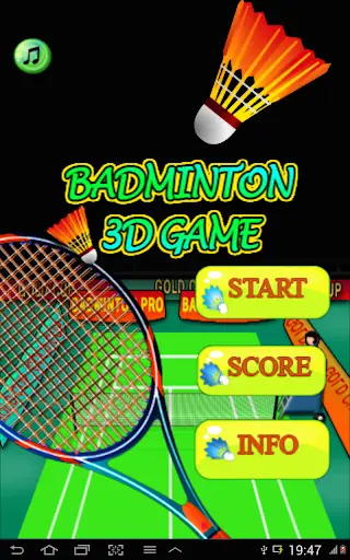 Badminton 3D Game screenshot 2