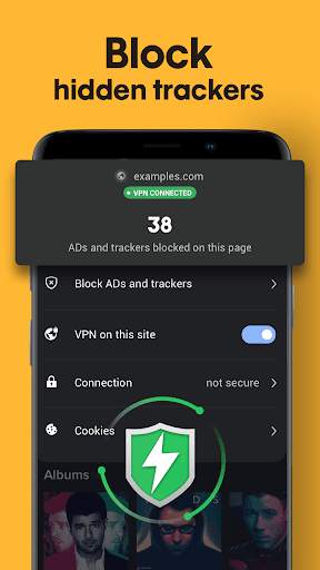 VPN Browser, Unblock Sites - Owl Private Browser screenshot 5