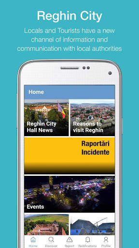 Reghin City App screenshot 1