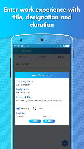 Professional Resume Builder - Job CV Maker screenshot 5