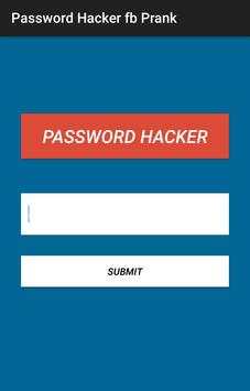 Password Fb Hacker Prank screenshot 2