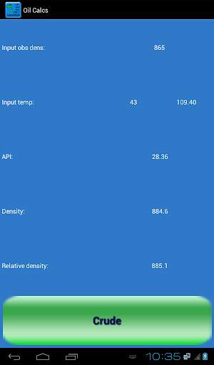 Calculator for oil enhanced screenshot 7