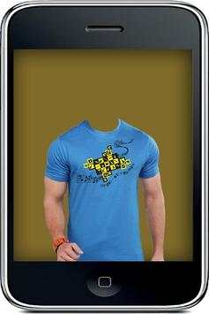 Man Tshirt Photo Editor Suit screenshot 4