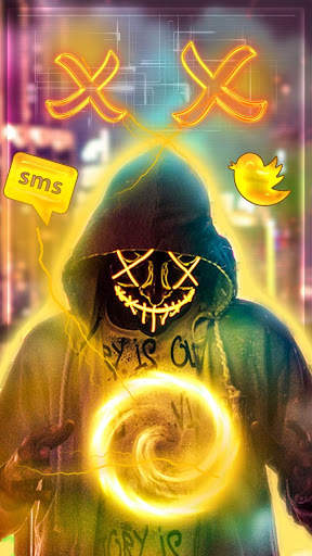 Fire, Fake, Mask Themes & Wallpapers screenshot 1