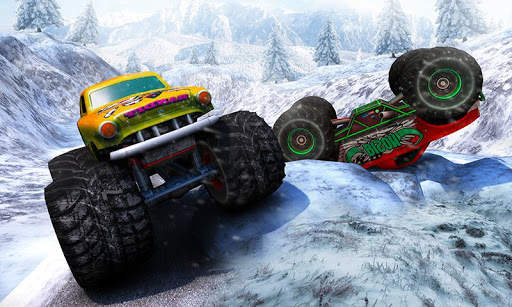Crazy Car vs Monster Racing 3D screenshot 4