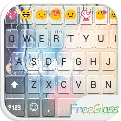 Free Glass Emoji Keyboard Skin icon