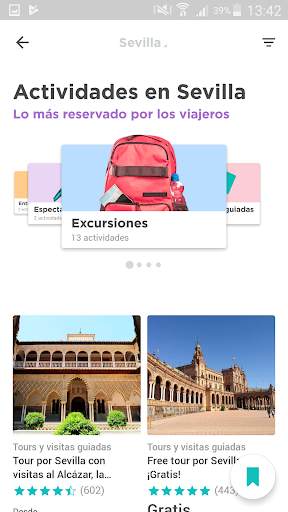 Seville Travel Guide in English with map screenshot 2