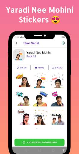 Tamil Serial Stickers screenshot 4