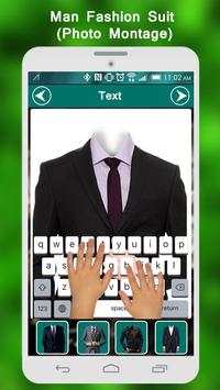 Men Casual Shirt Suit Photo screenshot 3