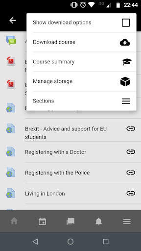 Moodle RCA screenshot 5