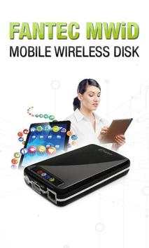 FANTEC MWiD25 Mobile WiFi Disk screenshot 1