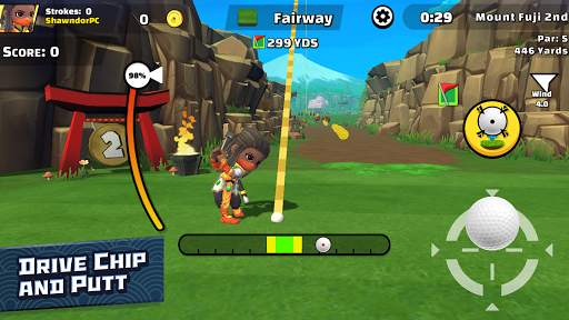 Ninja Golf ™ screenshot 2