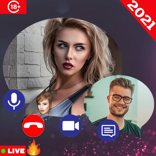 Hot indian girl free video call app - Random chat icon