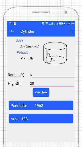 Geometry Formula & Calculator скриншот 3