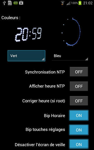 Horloge Gorgy Timing LEDI FREE screenshot 3