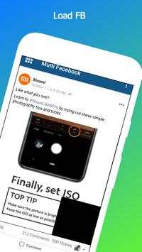 Multi Accounts Login for Facebook Lite screenshot 7