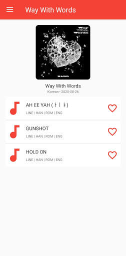 KARD Lyrics Offline screenshot 2