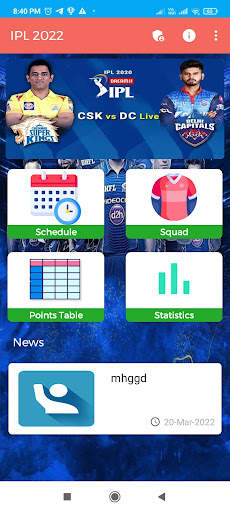 Tata IPL 2022 Live Cricket Tv screenshot 2