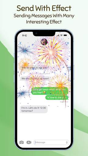 Message OS17 - Color Messenger screenshot 2